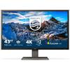 Philips Monitor Philips P Line 439P1/00 LED display 108 cm (42.5") 3840 x 2160 Pixel 4K Ultra HD Nero [439P1/00]