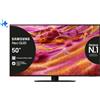 Samsung Neo QLED AI TV 50" QE50QN90FATXZT 4K Mini LED, Processore NQ4 AI Gen3, 4K AI Upscaling Pro, Motion Xcelerator 165Hz, Neo Quantum HDR, Dolby Atmos & OTS Lite, NeoSlim Design, Vision AI Smart TV, 2025