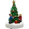 FEERIC LIGHT E CHRISTMAS Giostrina Natalizia LED, Decorazione Natale Assortita, Alberi e Personaggi, Addobbo Natalizio Luminoso, 9x8x13 cm