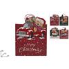 DUE ESSE CHRISTMAS S.R.L. BUSTA REGALO 39X30X14CM ORSETTO CON GLITTER