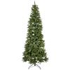 LOTTI IMPORTEX SRL Albero di Natale Slim prelit 240 cm, PVC e PE, 500 LED bianco caldo, timer, giochi di luce, abete artificiale
