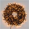 LOTTI IMPORTEX SRL Catena luminosa di Natale MiniLED 360 led, traditional, luci natalizie per esterno, timer memory, 8 giochi di luce, 4+25,7 m