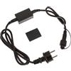 LOTTI IMPORTEX SRL Cavo alimentazione M-LEDXLFN AC/DC 2A PML Professional 2 Pin, IP67, 1,5 m, cavo gomma nero per luminarie LED