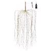 LOTTI IMPORTEX SRL Ramo cadente Willow 120 cm, 480 LED bianco caldo, Champagne, serie RAC-PF, decorazione natalizia per interno ed esterno