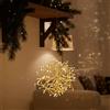 LOTTI IMPORTEX SRL Ramo luminoso TWIGBall Ø35 cm, 120 LED bianco caldo, sfera decorativa modellabile, serie RAC-PF, per interno ed esterno