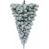 CREARE ITALIA SRL Albero di Natale Grappolo Innevato 120 cm, Ø73 cm, Albero Natalizio, Decorazione