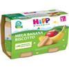HIPP ITALIA Srl HIPP BIOLOGICO - OMOGENIZZATO FRUTTA , Mela Banana e Biscotto ( 5+ MESI ) 2X125 GR