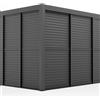 Leroy Merlin Parete per pergola antracite L 370 x L 350 cm, 3 pezzi
