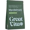 GREAT VITA MeaVita Farina di Mandorle Meavita, Oliata, Sbollentata, Qualità Premium, Confezione da 1 (1 X 500 G) in Un Pratico Sacchetto - 520 g