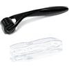 zaknszan Professionale Micro Rullo, 0,5mm Dermaroller Viso con 540 Aghi in Titanio | Beard Roller, per Pelle, Dermaroller Capelli e Barba, Dermaroller Viso e Corpo Antietà per Donna e Uomo