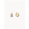 Berries & Co Orecchini in argento Viva Vintage Blue, placcati in oro - Blu, Oro