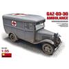 MiniArt Modello Camion Ambulanza Gaz-03-30 | Miniart | 35160 | 1:35 Modello Char Promo