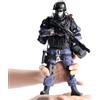 Bandai Figurine Soldato SWAT 1/6 12 Pollici Assalitore Militare