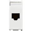 Vimar serie piatta - Presa rj45 netsafe categoria 6 utp bianco
