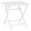 Bizzotto Tavolo pieghevole Elin 70x70 bianco