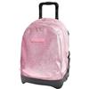 Tinta Unita TINTAUNITA by POOLOVER Trolley Zaino Scuola con Carrello Amovibile Dream Cross Glamour rosa Sganciabile Nuove Ruote Sali Scale