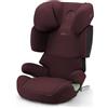Cybex CBX by CYBEX Seggiolino Auto per Bambini Solution X i-Fix, Per Auto Con e Senza ISOFIX, Per Bambini da circa 3 a 12 Anni (100 - 150 cm), Da 15 a 50 kg circa, Rumba Red