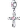 Friggem Charm Albero della vita/Cuore/Bussola/Sorelle/mano di Fatima in Argento Sterling 925, charm Pandora, charm ciondolo compatibile per braccialetti e collane europei, miglior regalo per donne e ragazze