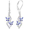 JO WISDOM Orecchini Infinito Argento 925 Donna con AAA Zirconia Cubica,Orecchini Farfalla Ragazza