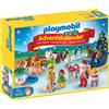 PLAYMOBIL 9009 1.2.3 Calendario dell'Avvento - Natale in fattoria
