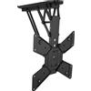 myWALL Supporto a soffitto pieghevole per TV LCD per schermi da 23" a 55" (58 - 140 cm), carico fino a 30 kg