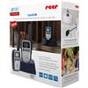 REER baby monitor e walkie-talkie Care&Talk 2in1 baby monitor con luce notturna con portata fino a 5 km