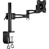 VIVANCO Supporto per monitor da tavolo VIVanco™ movimento completo fino a 27 pollici, max 8 kg (61008)