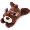 NICI Orso verde di peluche sdraiato marrone cacao 47609 - Orso classico NICI 30cm