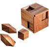 Philos Puzzle in legno Hexahedroom, rompicapo impegnativo per bambini dagli 8 anni in su