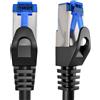 KabelDirekt - Cavo LAN/di rete - 7,6 metri - Gigabit, RJ45, colore argento