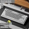 StarTech Tastiera da gaming meccanica - AK820/AK820 Pro - 87 tasti - Bluetooth - Wireless 2,4 GHz - Hot-Swap - Bianca