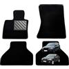 MTC Automotive Tappetini per BMW X5 E70 dal 2007-2013e BMW X6 E71 dal 2008-2014 Su misura, antiscivolo, battitacco in gomma rinforzata, velcro di fissaggio