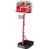 Mandelli Mini piantana basket per bambini monster slam