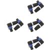 8 connettori ad angolo retto a 90 gradi - Connettore per cavo audio XLR