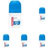 Borotalco, Deodorante Roll On Attivo Blu, Formula Senza Alcool e con Talco con Molecole Anti-Odore, Efficacia Fresca, 48h di Efficacia, Profumo di Sali Marini - 1 Flacone da 50 ml (Confezione da 5)