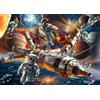 Schmidt Spiele 58538-Puzzle da 1000 Pezzi Magici Mondi Stellari, Senza Peso nello Spazio, Michele Farella, Multicolore, 58538