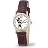 Disney Orologio Analogico al Quarzo Giapponese Donna con Cinturino in Pelle NEW000552