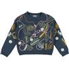 IL GUFO - Pullover - Blu