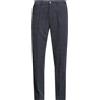 DEVORE INCIPIT - Pantalone - Blu notte