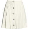 W LES FEMMES by BABYLON - Minigonna - Beige