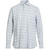 ALESSANDRO GHERARDI - Camicia a quadri - Celeste