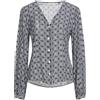 CAMICETTASNOB - Camicie e bluse fantasia - Blu notte