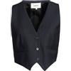 BA&SH - Gilet - Blu notte