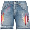 DONDUP - Shorts jeans - Blu