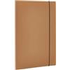 FELLOWES Cartella 3 Lembi HOLOS in PP marrone 25x35cm Fellowes