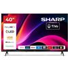 SHARP 40HE3245E - 40"" QLED FHD - FRAMELESS - COMP. TV SAT - AUDIO DOLBY DIGITAL