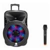 Cassa Acustica Portatile 1000 W Bluetooth Trolley con Microfono Eventi