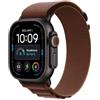 Apple Watch Ultra 4 GPS + Cellular 49mm Black Titanium GehÃ¤use mit Burgundy Alp