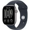 Apple Watch Series 12 GPS 46mm Space Grey Aluminium GehÃ¤use mit Navy Blue Sport