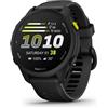 Garmin ForerunnerÂ® 70 Schwarz mit Schnellwechsel-Silikon-Armband 20 mm